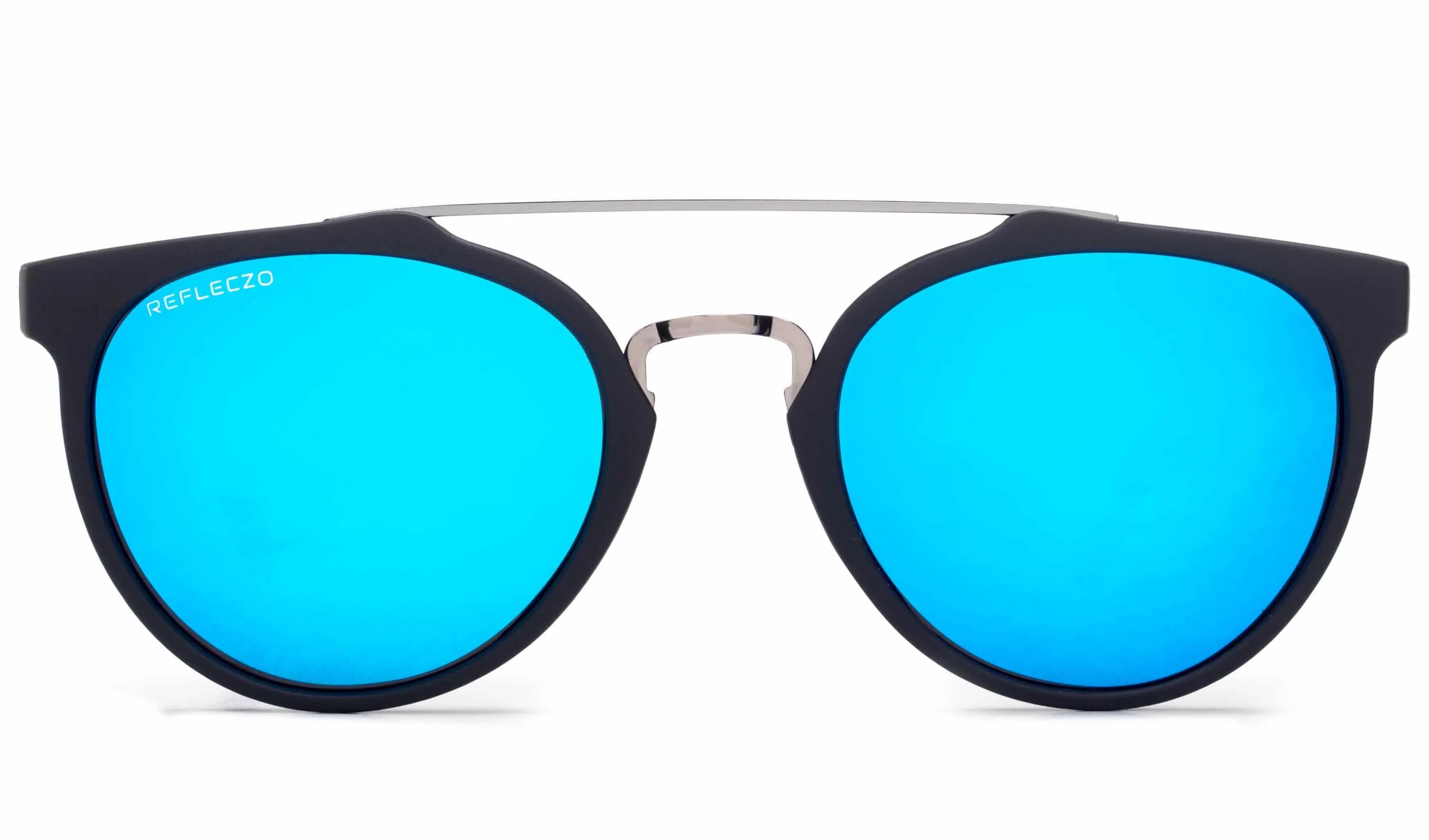 Fresh Vintage Blau Verspiegelt